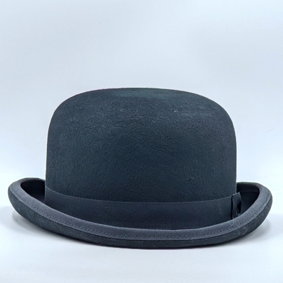 Classic Black Bowler Hat XL - Picture 5 of 10